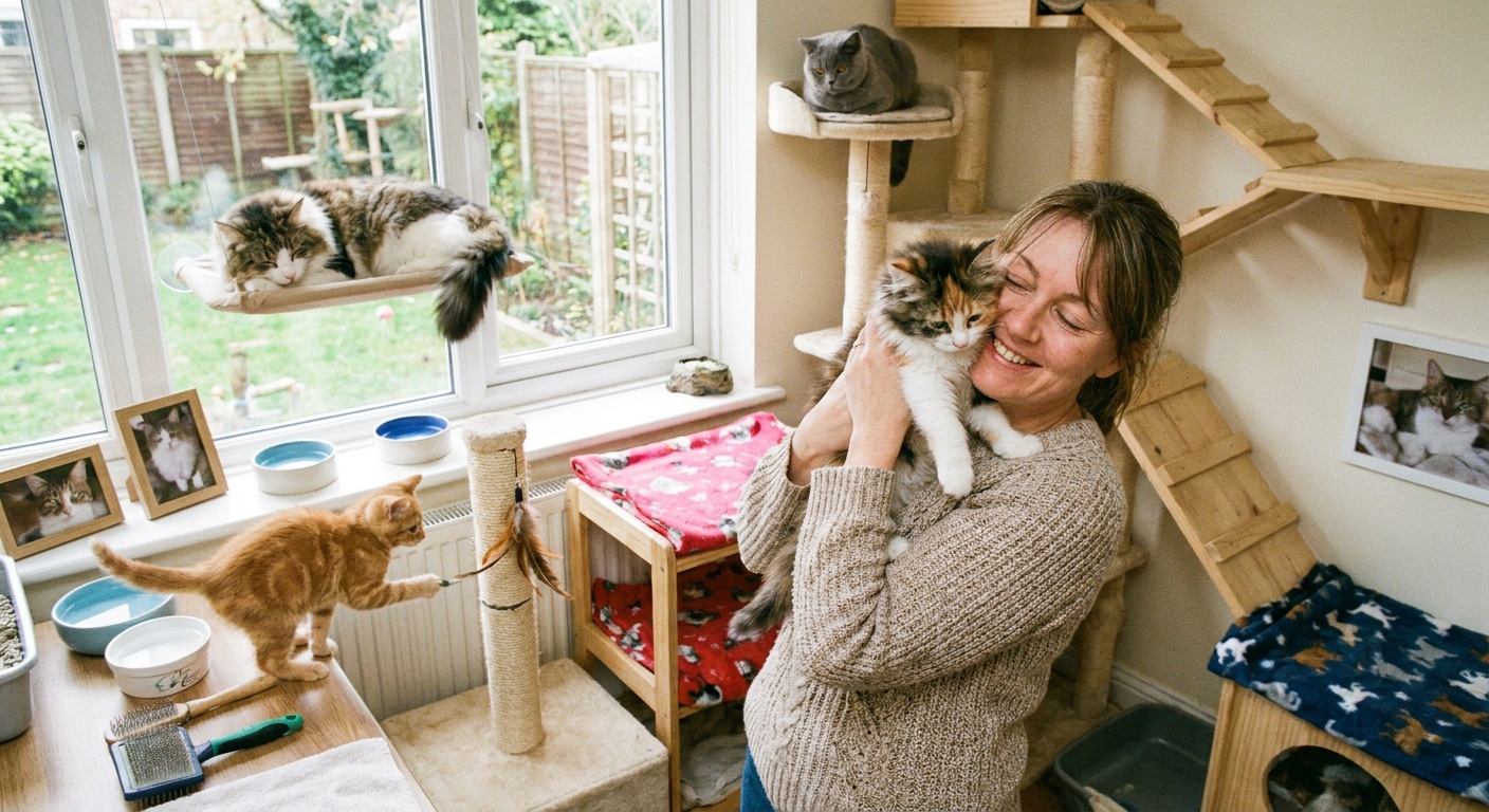 Au cœur de l'élevage familial : Rencontre avec les éleveurs de chats près de Saint-Malo